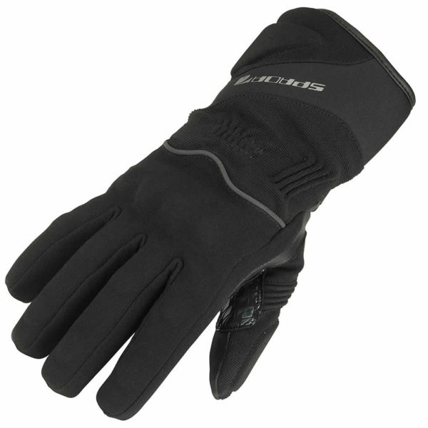 Spada Textile Gloves Junction CE WP Black - Size Medium