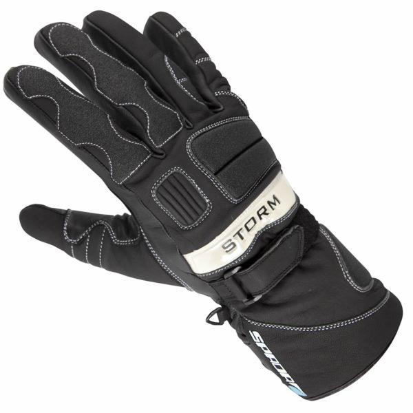 Spada Leather Gloves Storm WP Black - Size Large