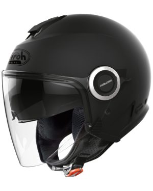 2020 Airoh Helios Jet Helmet - Color Black Matt - S   