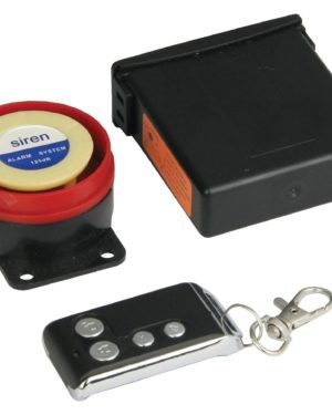 BikeTek 12V Remote Motorcycle Alarm - Basic Model    
