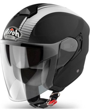 Airoh Helmet Hunter Jet - Simple Matt Black - L   