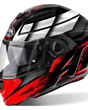 Airoh Storm Full Face Helmet - Starter Red Gloss - M   