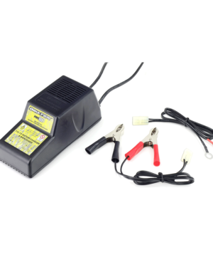 BikeTek Pro-3 Battery Charger 3 Pin 12V 1A - Male Connector Block   