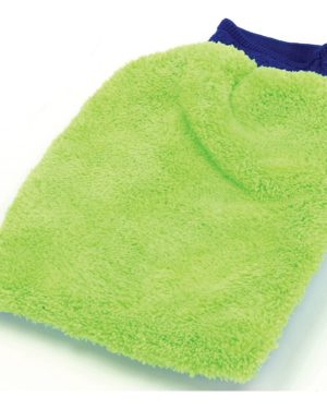 BikeTek 2-IN-1 Microfibre & Sponge Wash Mit