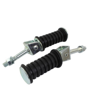 Bike It Universal Footpegs 10mm Bolt On