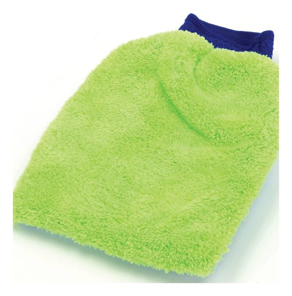 BikeTek 2-IN-1 Microfibre & Sponge Wash Mit