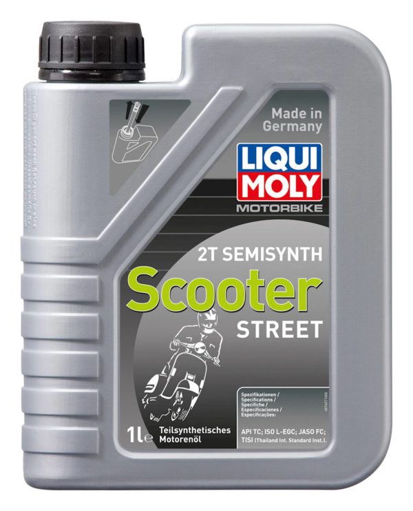 Liqui Moly 2 Stroke Semi Synthetic Scooter Street 1L - #1621