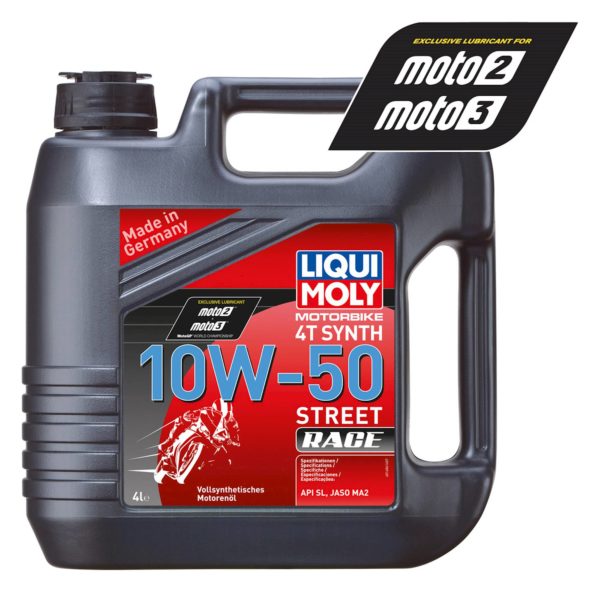 Liqui Moly 4 Stroke Fully Synthetic Street Race 10W-50 4L - #1686