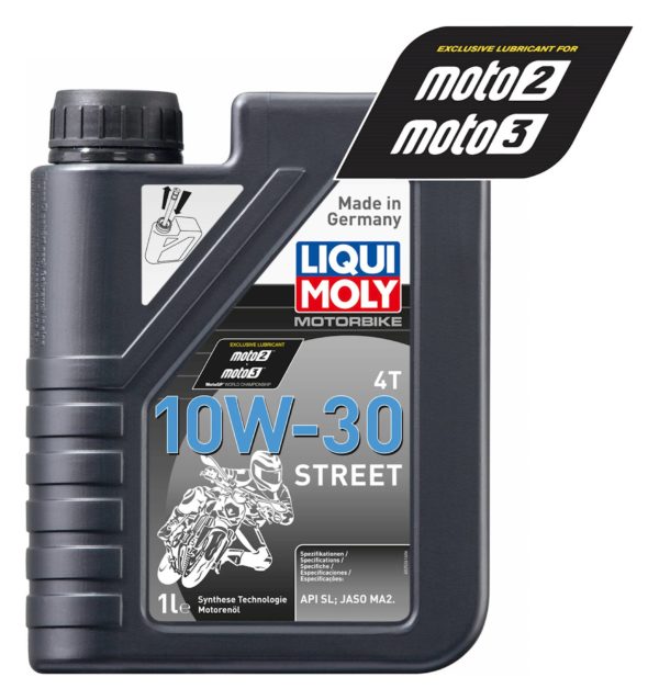 Liqui Moly 4 Stroke Semi Synthetic Street 10W-30 1L - #2526