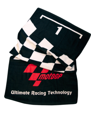 MotoGP Beach Towel With Parc Ferme Design   
