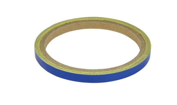 Bike It 7mm Dark Blue Reflective Wheel/Body Stipes