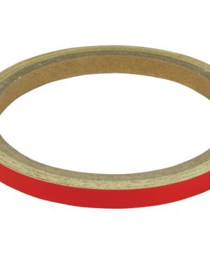 Bike It 7mm Red Reflective Wheel/Body Stipes   