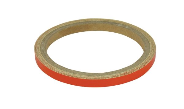 Bike It 7mm Orange Reflective Wheel/Body Stipes