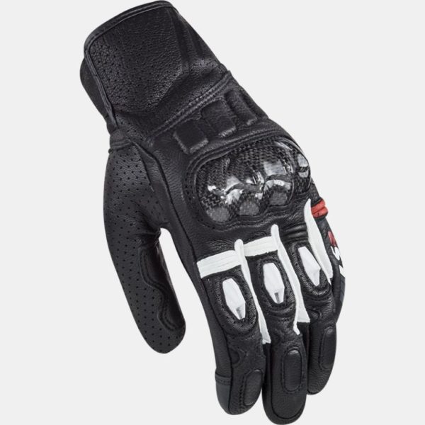 LS2 Spark Man Gloves White/black Large