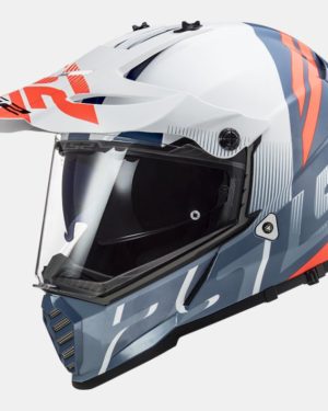 LS2 MX436 Pioneer Evo Evolve White Cobalt M