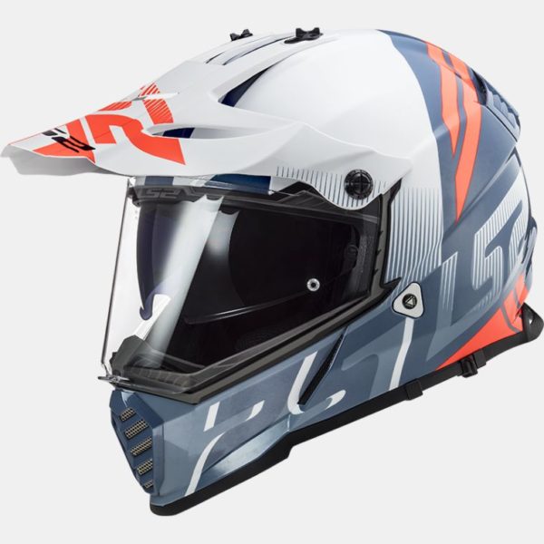 LS2 MX436 Pioneer Evo Evolve White Cobalt M