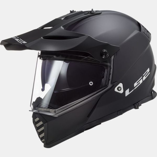 LS2 MX436 Pioneer Evo Matt Black L