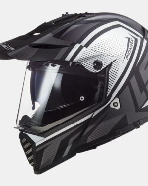 LS2 MX436 Pioneer Evo Master Matt Titanium Large