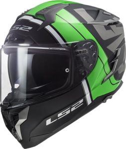 LS2 FF327 Challenger Randy Matt Black Green M