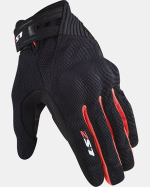LS2 Dart 2 Man Gloves Black Red L